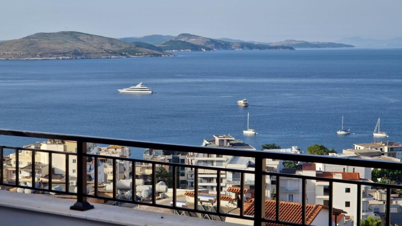 Pirro Luxury Apartment Sarande Bagian luar foto