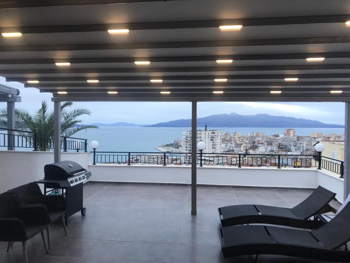 Pirro Luxury Apartment Sarande Bagian luar foto