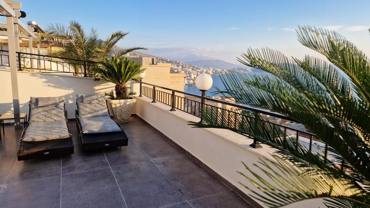 Pirro Luxury Apartment Sarande Bagian luar foto